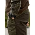 Pantaloni HARKILA Fjell Grape Leaf/Willow Green, Marime 56
