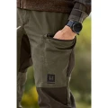 Pantaloni HARKILA Fjell Grape Leaf/Willow Green, Marime 56