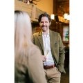 Sacou BLASER Denim Stretch Bob, Dark Olive, Marime S Sacou BLASER Denim Stretch Bob, Dark Olive, Marime S