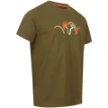 Tricou BLASER Argali 3D Debossed T 25, Dark Olive, Marime 2XL Tricou BLASER Argali 3D Debossed T 25, Dark Olive, Marime 2XL