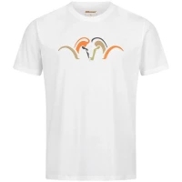 Tricou Blaser Argali 3d Debossed T 25, White, Marime Xl