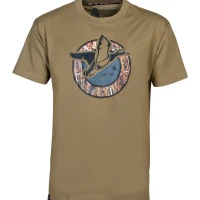 Tricou TREESCO Percussion Hutte, Bej, Marimea XL