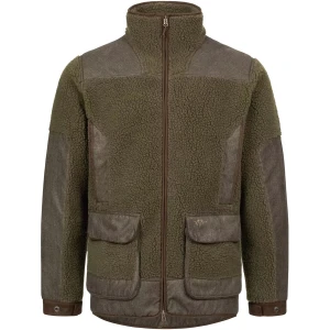 Jacheta Blaser Sherpa Fleece Dark Brown, Marime M