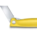 Briceag Cutit Pliabil Victorinox, SwissClassic Paring Knife, Lama Zimtata 11cm, Galben Briceag Cutit Pliabil Victorinox, SwissClassic Paring Knife, Lama Zimtata 11cm, Galben