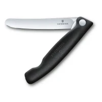 Briceag Cutit Pliabil Victorinox, SwissClassic Paring Knife, Lama Zimtata 11cm, Negru Briceag Cutit Pliabil Victorinox, SwissClassic Paring Knife, Lama Zimtata 11cm, Negru