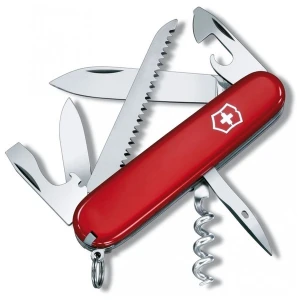 Briceag Multifunctional Victorinox, Camper, 9.1cm, Rosu, Blister