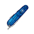 Briceag Multifunctional Victorinox, Climber, 9.1cm, Albastru Transparent, Blister