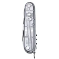 Briceag Multifunctional Victorinox, Climber, 9.1cm, Argintiu Transparent, Blister