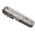 Briceag Multifunctional Victorinox, Climber, 9.1cm, Argintiu Transparent, Blister
