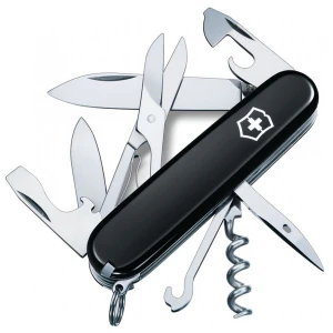 Briceag Multifunctional Victorinox, Climber, 9.1cm, Negru, Blister