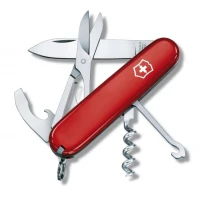 Briceag Multifunctional Victorinox Compact, Rosu, 9.10cm