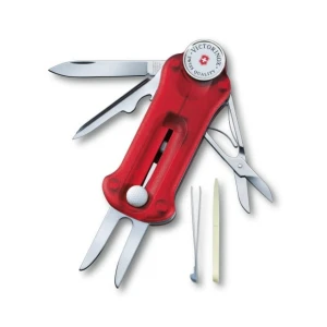 Briceag Multifunctional Victorinox GolfTool, rosu transparent - 0.7052.T Briceag Multifunctional Victorinox GolfTool, rosu transparent - 0.7052.T