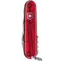 Briceag Multifunctional Victorinox, Huntsman, 9.1 cm, Rosu Transparent, Blister Briceag Multifunctional Victorinox, Huntsman, 9.1 cm, Rosu Transparent, Blister
