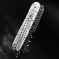 Briceag Multifunctional Victorinox, Huntsman, 9.1cm, Argintiu Transparent, Blister Briceag Multifunctional Victorinox, Huntsman, 9.1cm, Argintiu Transparent, Blister