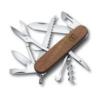 Briceag Multifunctional Victorinox Huntsman Wood, Lemn Nuc, 9.10cm Briceag Multifunctional Victorinox Huntsman Wood, Lemn Nuc, 9.10cm