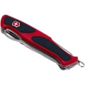 Briceag Multifunctional Victorinox, Ranger 78 M Grip, 13cm Rosu/Negru, Blister