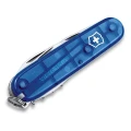 Briceag Multifunctional Victorinox, Spartan, 9.1cm, Albastru Transparent, Blister Briceag Multifunctional Victorinox, Spartan, 9.1cm, Albastru Transparent, Blister
