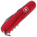 Briceag Multifunctional Victorinox, Spartan, 9.1cm, Rosu Transparent, Blister Briceag Multifunctional Victorinox, Spartan, 9.1cm, Rosu Transparent, Blister