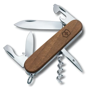Briceag Multifunctional Victorinox, Spartan Wood, 9.1cm, Maro, Blister