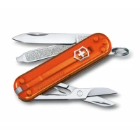 Briceag, Victorinox, Classic, Colors, Transparent,, Fire, Opal, -, 0.6223.T82G, 0.6223.T82G, Instrumente pentru Taiat, Instrumente pentru Taiat Victorinox, Instrumente Victorinox, pentru Victorinox, Taiat Victorinox, Victorinox