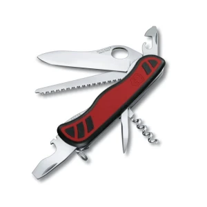 Briceag Victorinox Forester M Grip One Hand, Rosu/negru, 11.10 Cm