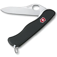 Briceag Victorinox Sentinel One Hand Clip, Black, 11.00cm