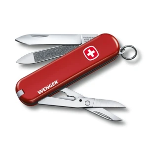 Briceag Victorinox Wenger, Rosu, 6.50cm Briceag Victorinox Wenger, Rosu, 6.50cm