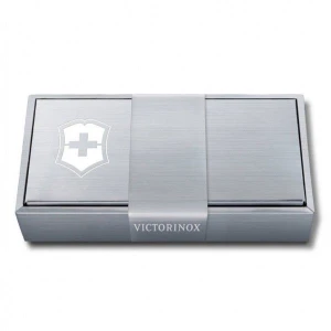 Cutie Briceag Victorinox, Gift Box Cu Manson, 6 Straturi 9.1cm, Argintiu