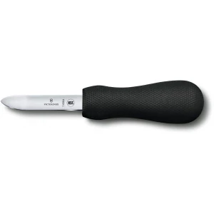 Cutit Bucatarie Stridii Victorinox Oyster Knife, Lama Fixa 16.6cm, Negru Cutit Bucatarie Stridii Victorinox Oyster Knife, Lama Fixa 16.6cm, Negru