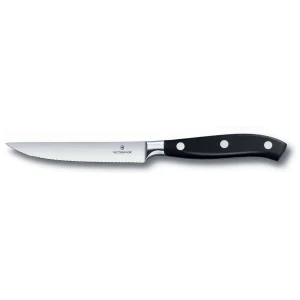 Cutit Bucatarie Victorinox Grand Maitre Paring Knife, Lama Zimtata 12cm, Negru, Cutie Cadou Cutit Bucatarie Victorinox Grand Maitre Paring Knife, Lama Zimtata 12cm, Negru, Cutie Cadou