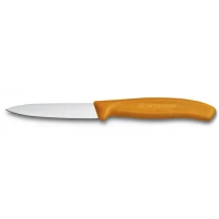Cutit Bucatarie Victorinox, Swiss Classic Paring Knife, Lama 8cm, Portocaliu Cutit Bucatarie Victorinox, Swiss Classic Paring Knife, Lama 8cm, Portocaliu