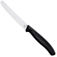 Cutit Bucatarie Victorinox Swiss Classic Paring Knife, Lama Zimtata 11cm, Negru