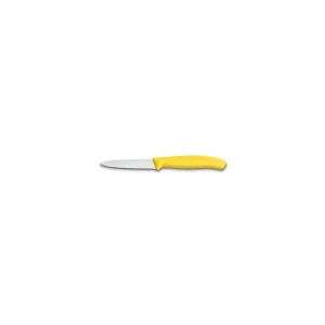 Cutit Bucatarie Victorinox, Swiss Classic Paring Knife, Lama Zimtata 8cm, Galben