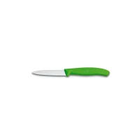 Cutit Bucatarie Victorinox, Swiss Classic Paring Knife, Lama Zimtata 8cm, Verde