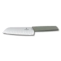 Cutit Bucatarie Victorinox, Swiss Modern Santoku Knife, Lama Gofrata 17cm, Gri, Blister Cutit Bucatarie Victorinox, Swiss Modern Santoku Knife, Lama Gofrata 17cm, Gri, Blister