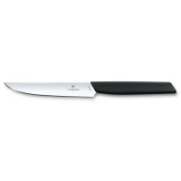 Cutit Bucatarie Victorinox Swiss Modern Steak Knife, Lama 12cm, Negru