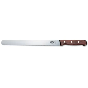 Cutit Bucatarie Victorinox Wood Slicing Knife, Lama Zimtata 36cm, Maro