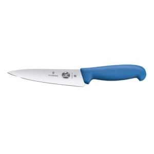 Cutit Carne Victorinox, Fibrox, Carving Knife, Lama 15cm, Albastru