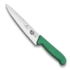 Cutit Carne Victorinox, Fibrox, Carving Knife, Lama 19cm, Verde
