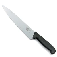 Cutit Carne Victorinox, Maner Fibrox, Wavy Edge, 19.00cm Cutit Carne Victorinox, Maner Fibrox, Wavy Edge, 19.00cm