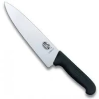 Cutit Carne Victorinox, Maner Fibrox, Wavy Edge, Lama 20.00cm  Cutit Carne Victorinox, Maner Fibrox, Wavy Edge, Lama 20.00cm