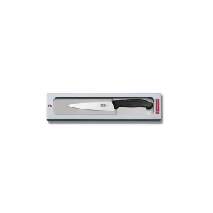 Cutit Carne Victorinox, Swiss Classic, Lama 25cm, Negru, , Cutie Cadou