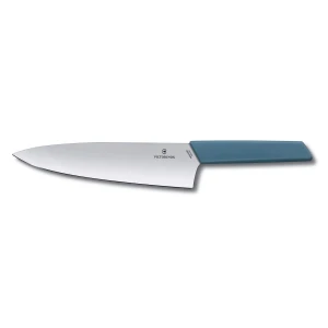 Cutit Carne Victorinox Swiss Modern Chefs Knife, Lama 20cm Blue, Blister