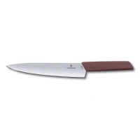Cutit Carne Victorinox Swiss Modern Chefs Knife, Lama 22cm Maro, Blister