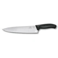 Cutit Carne Victorinox, SwissClassic Carving Knife, Lama Gofrata 25cm, Negru, Cutie Cadou Cutit Carne Victorinox, SwissClassic Carving Knife, Lama Gofrata 25cm, Negru, Cutie Cadou
