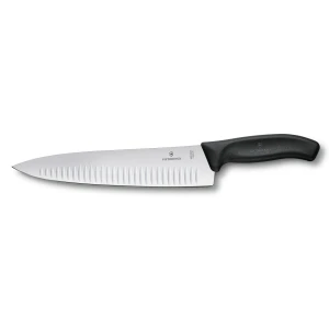 Cutit Carne Victorinox, SwissClassic Carving Knife, Lama Gofrata 25cm, Negru, Cutie Cadou Cutit Carne Victorinox, SwissClassic Carving Knife, Lama Gofrata 25cm, Negru, Cutie Cadou