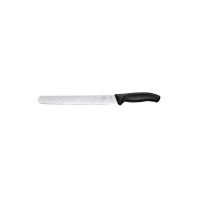 Cutit De Feliat Victorinox, SwissClassic Slicing Knife, Lama Gofrata 25cm, Negru, Cutie Cadou Cutit De Feliat Victorinox, SwissClassic Slicing Knife, Lama Gofrata 25cm, Negru, Cutie Cadou