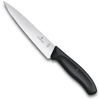 Cutit Dezosat Victorinox, Swiss Clasic Knife, Lama 15cm, Negru, Blister
