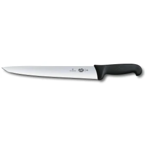 Cutit Pentru Sacrificat Victorinox Fibrox Cutlet Knife, Lama 30cm, Negru