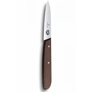 Cutit Victorinox Paring Knife Chefs, Lama Zimtata 8cm, Lemn, Maro